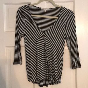 Eri & Ali 3/4 Length Sleeve Top Anthropologie